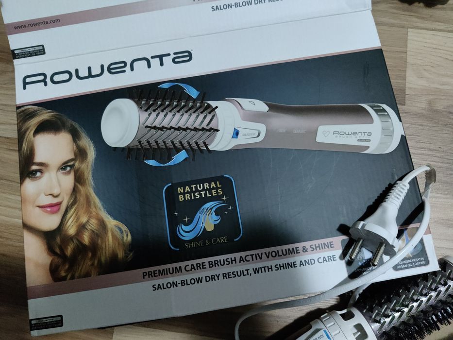 Perie rotativa Rowenta Brush Activ Compact CF9520, 1000W, 2 trepte  !