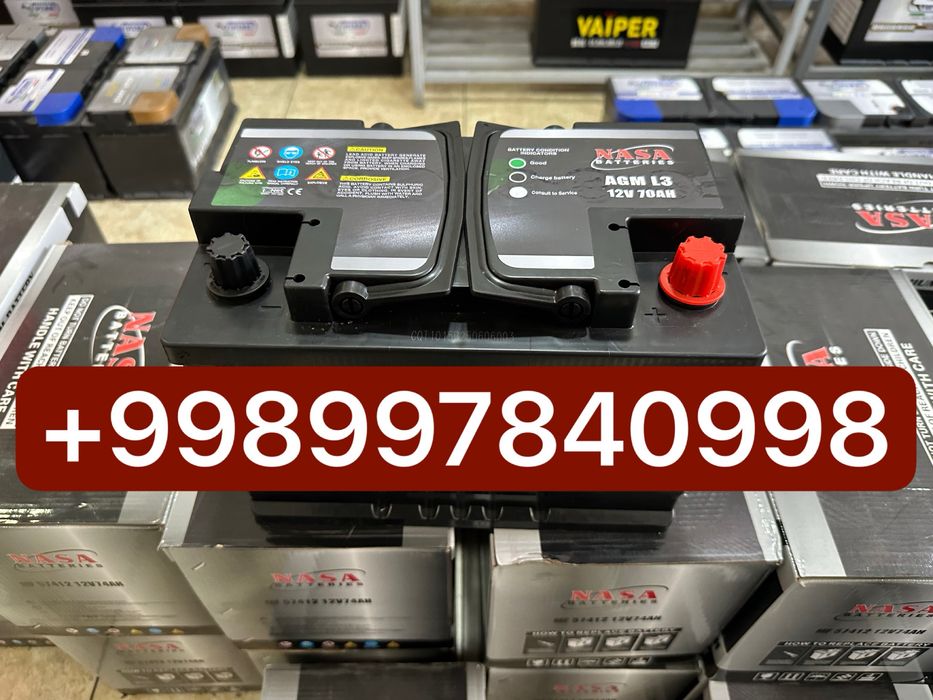 Akumlyator akumulyator Malibu treker byd eqinox Kia AGM EFB 70/80/100