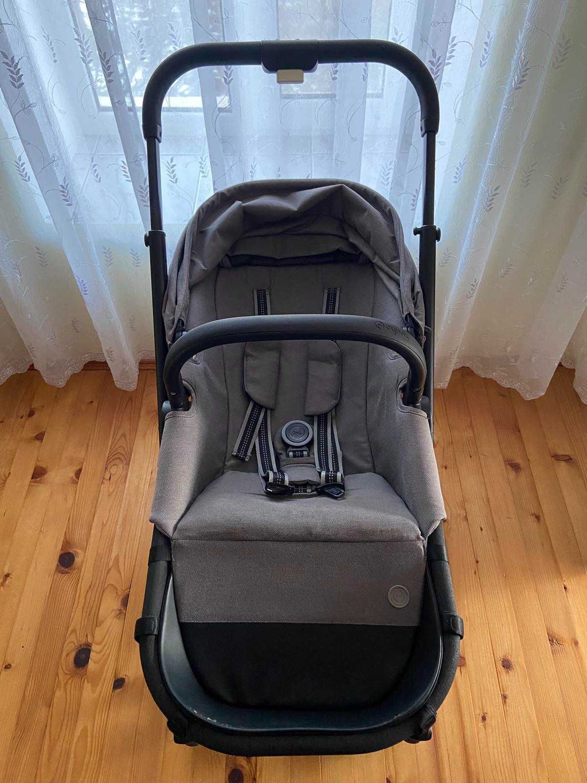 CYBEX Balios S 2 in 1 Soho Grey зимен и летен кош