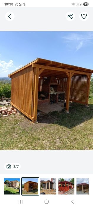 Vand foisoare si terase de gradina