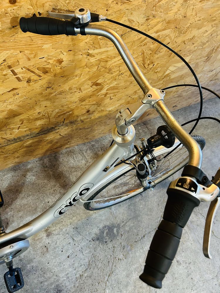 28цола CYCO алуминиев дамски градски велосипед колело[7ck-Shimano]