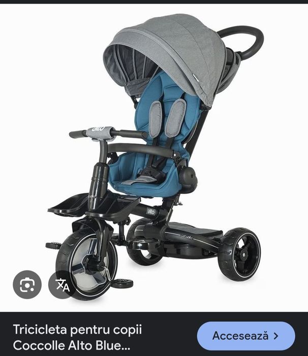 Vand tricicleta coccole alto