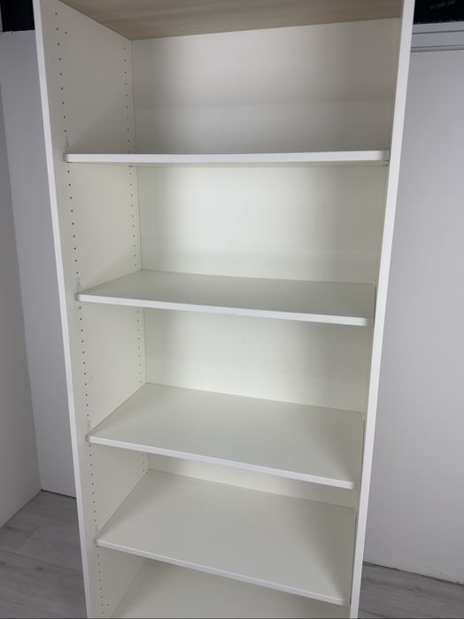 Практичен шкаф за съхранение на папки книги и други принадлежности бял