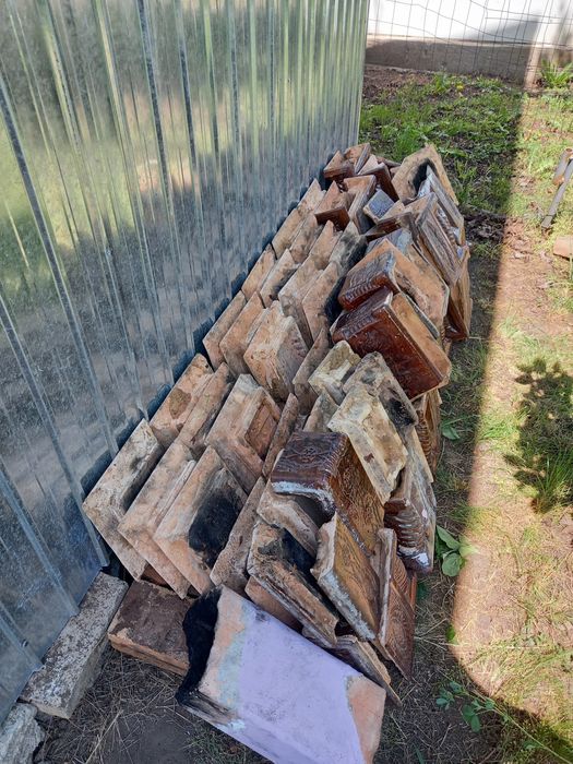 Sobă teracota 7 rânduri demontată!