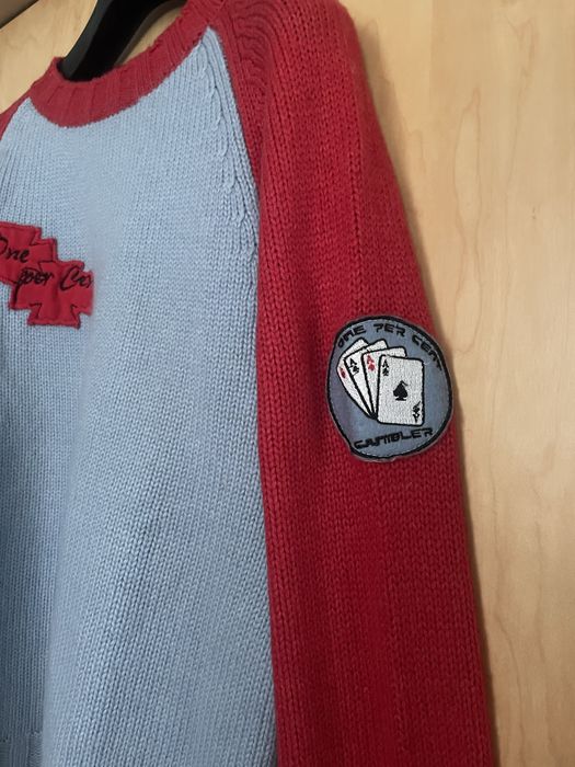 Pulover unisex One per cent 62% lana, L/XL