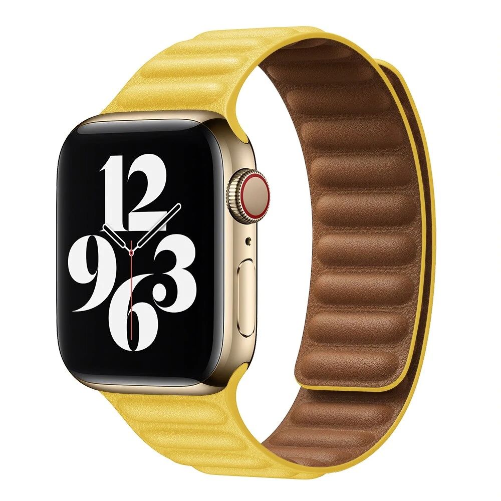 Apple Watch Кожена Магнитна Каишка  8 | 7 | 6 | SE | 5 | 4 Ultra