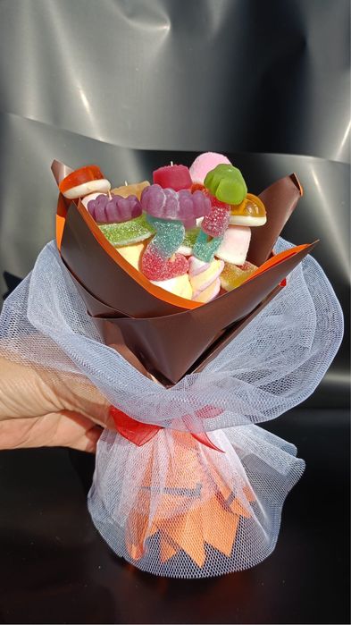Buchete cadou unice din dulciuri si sapun parfumat