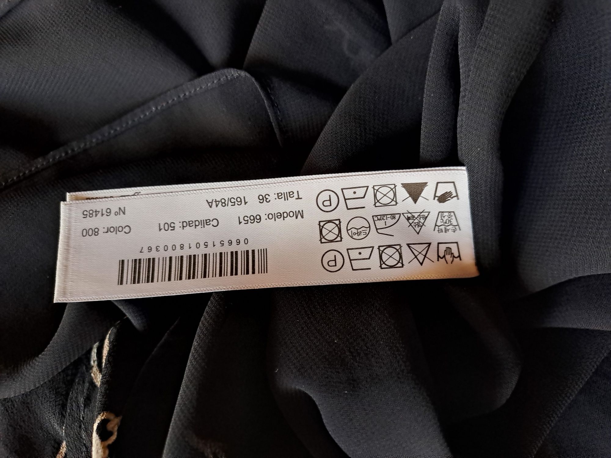Миди рокля Massimo dutti S