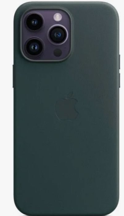 Husa iPhone 16 Pro, Apple cu MagSafe Piele - Culoare Verde