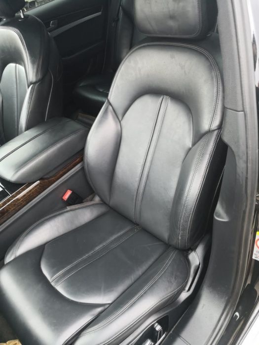 interior audi a8 4h piele neagra electric incalzire s line masaj 2012