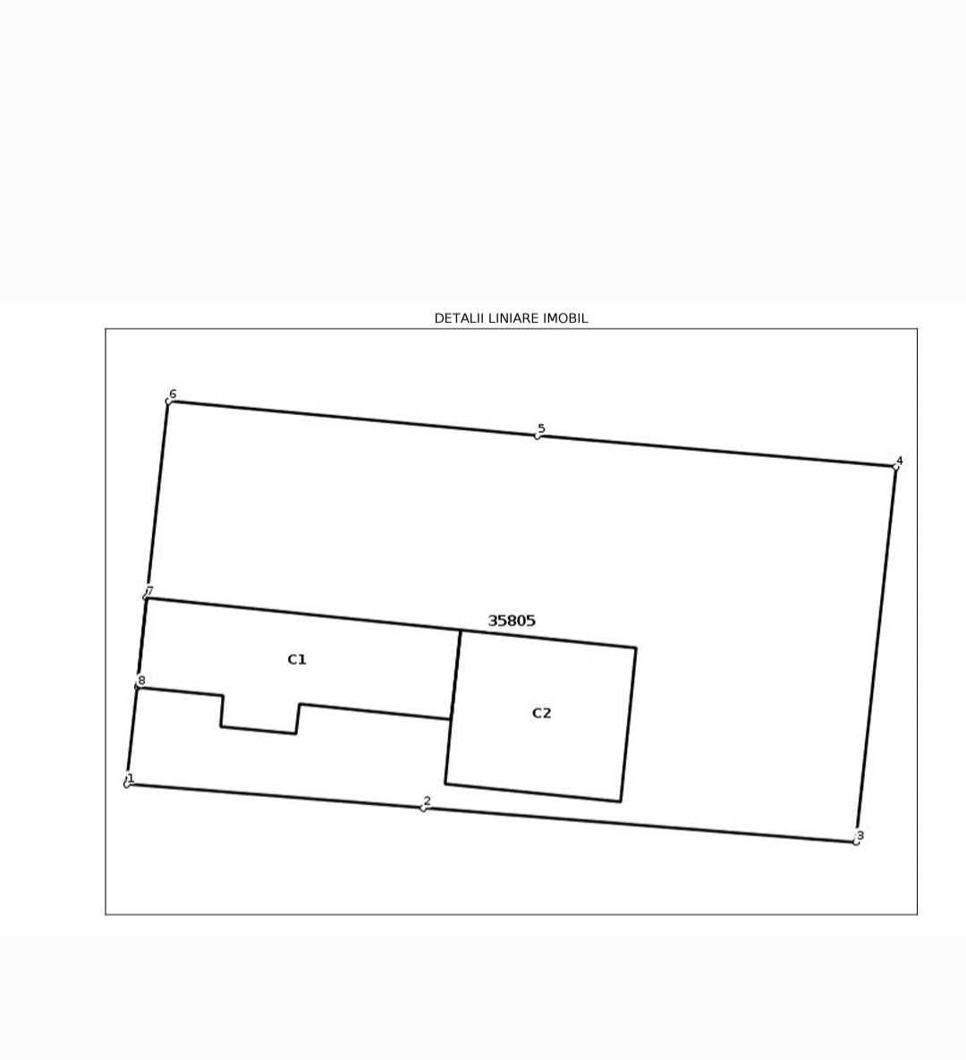 Teren intravilan 725mp Calafat