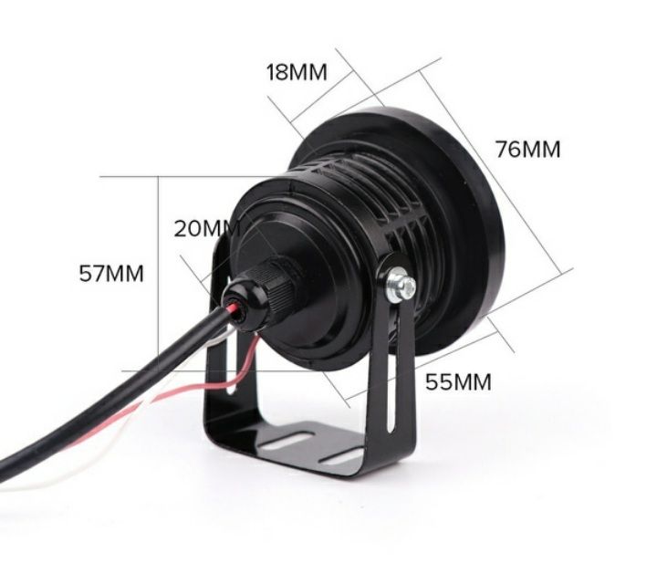 Лед халогени с ангелски очи 12v-76мм. - А2283-9