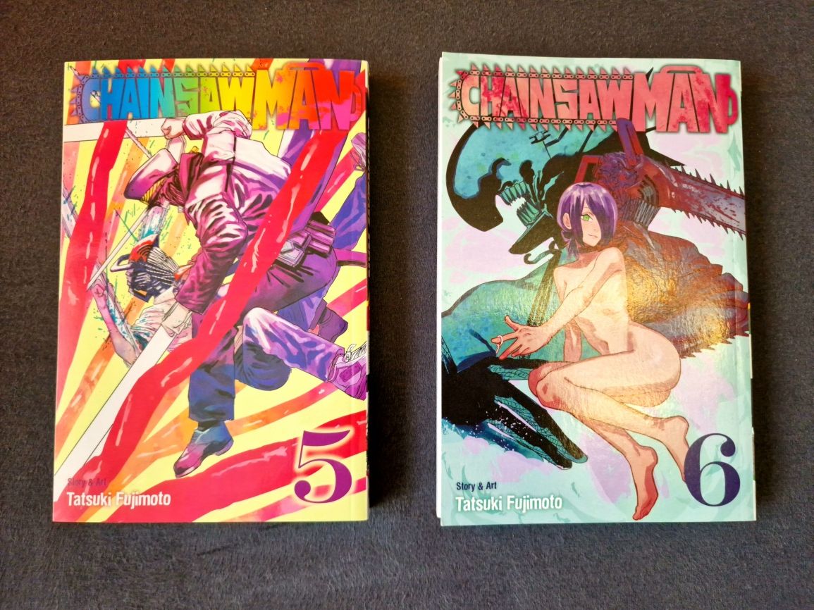 Tatsuki Fujimoto Chainsaw man manga vol. 5 - 6
