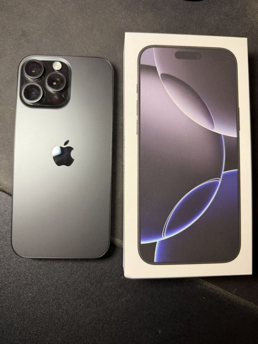 iPhone 16 Pro Max 512 GB – Impecabil, cu cutie și accesorii originale