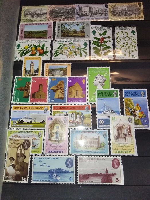 продам почтовые марки нормандских островов