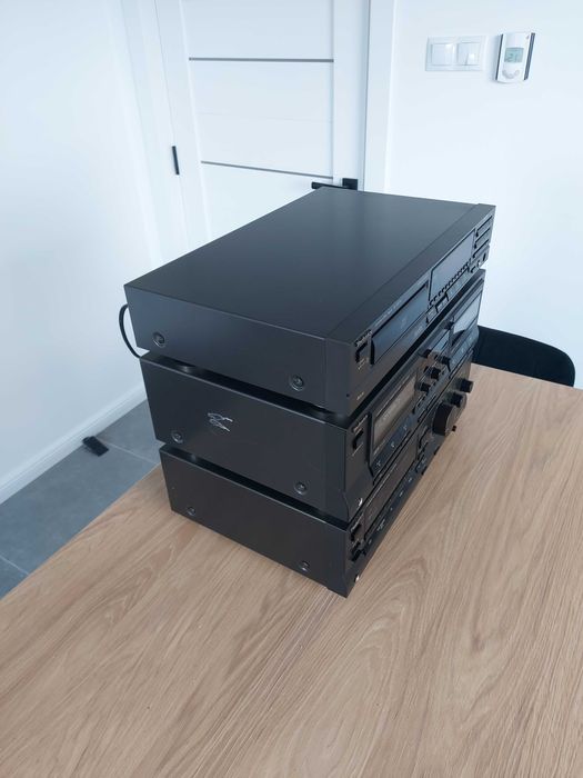 Linie audio/sistem Technics, amplituner, dublu deck, cd-player