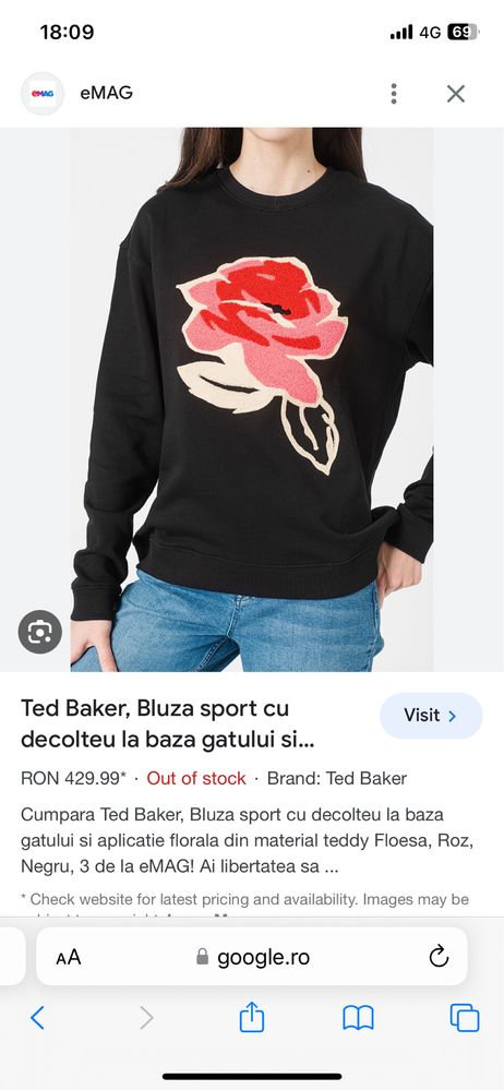 Bluzon ted baker