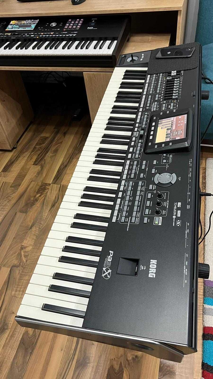 Korg Pa3X Professional Arranger si pedala EC5