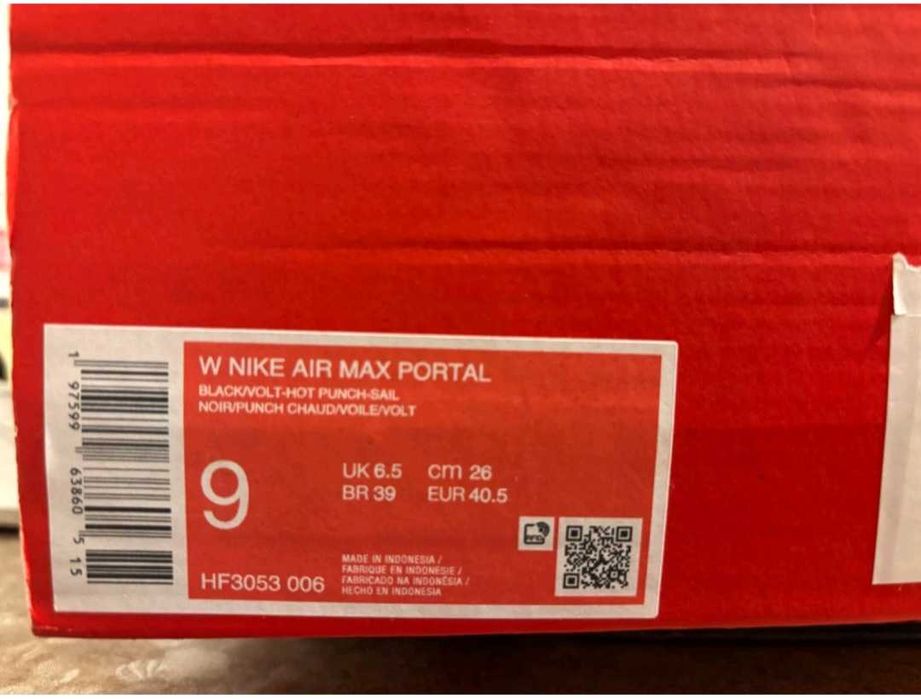 Nike AIR Max PORTAL UK 6.5 Нови