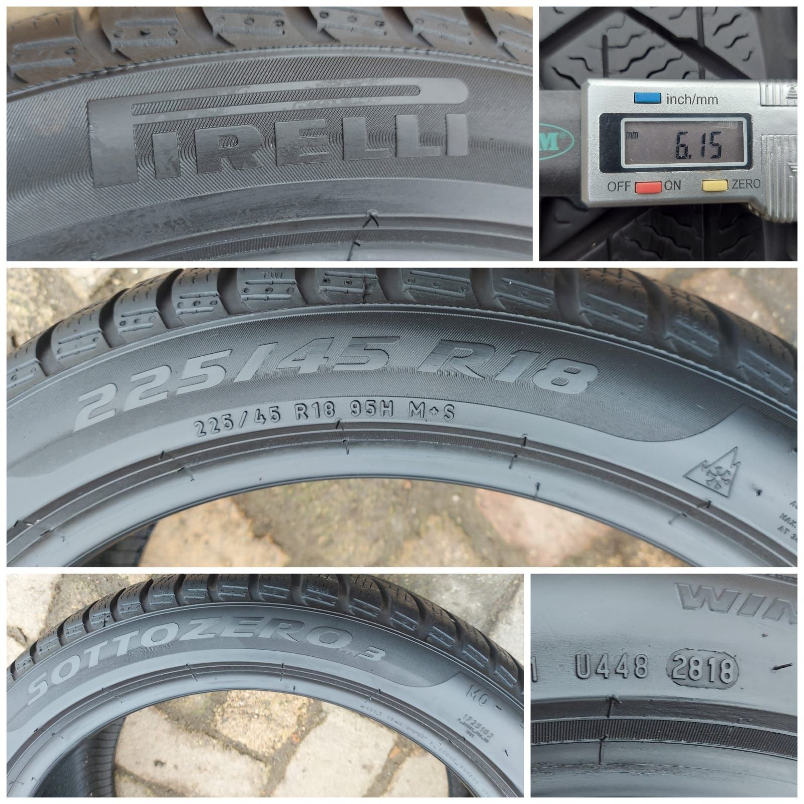 O bucată 225 45/40 R18 M+S iarnă - una Bridgestone Pirelli Michelin