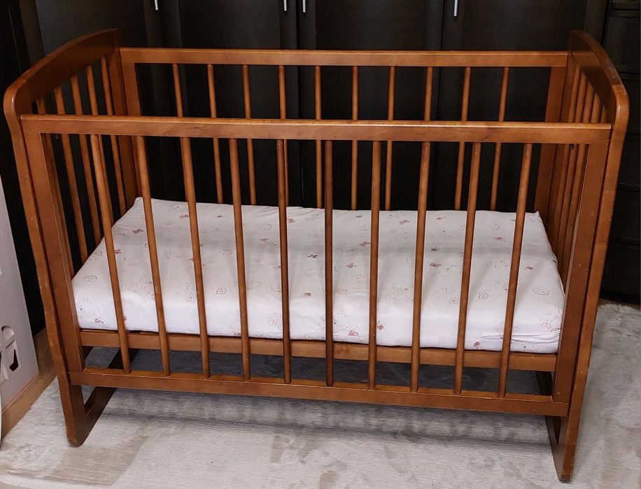 Детская Деревянная Кроватка Б/у