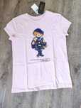 Ralph Lauren tricou urs roz mărimi: 7, 8-10, 12-14, 16 ani