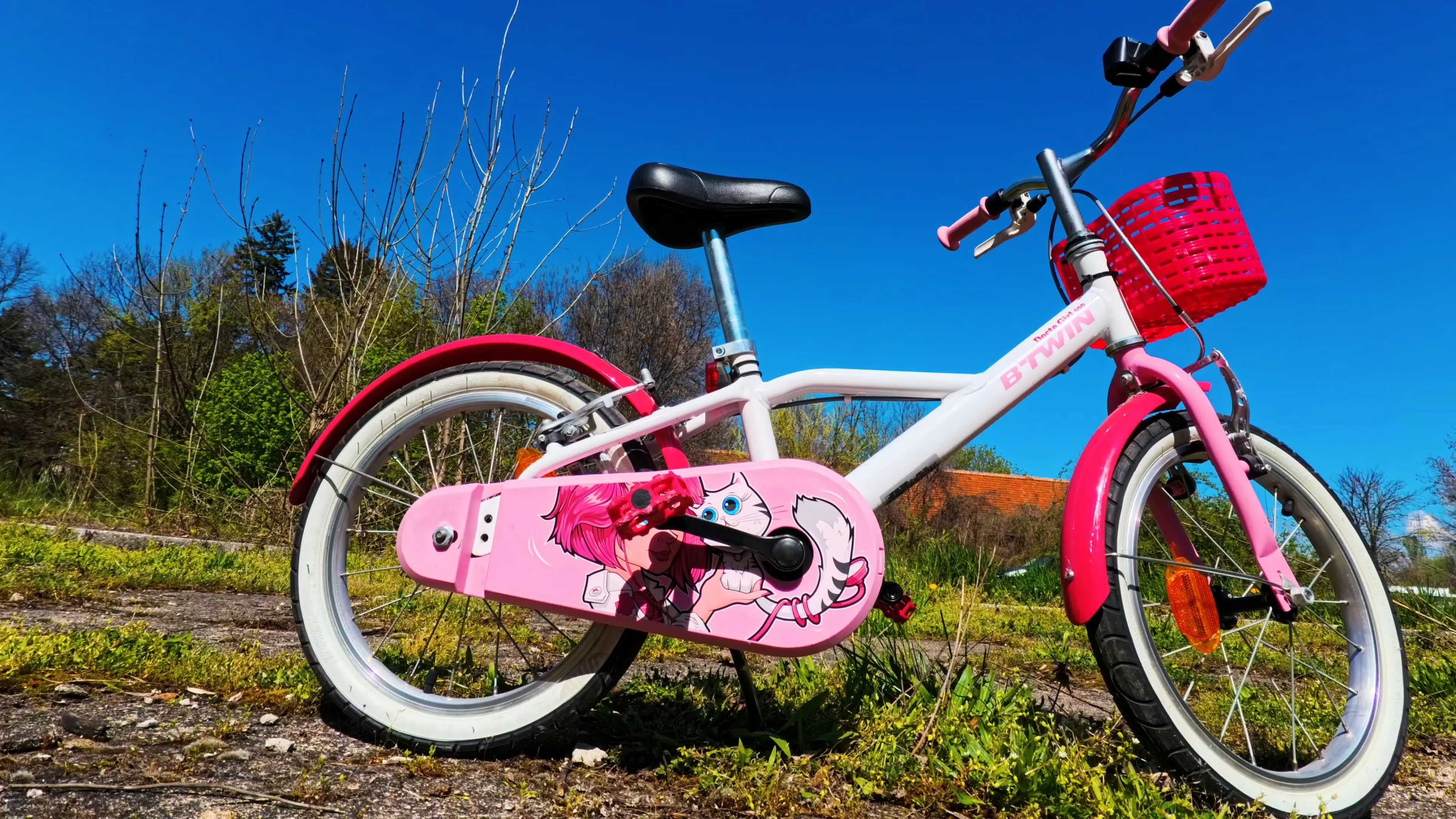 Детски велосипед 16' B'TWIN 4.5- 6 YEARS 16" BIKE 500