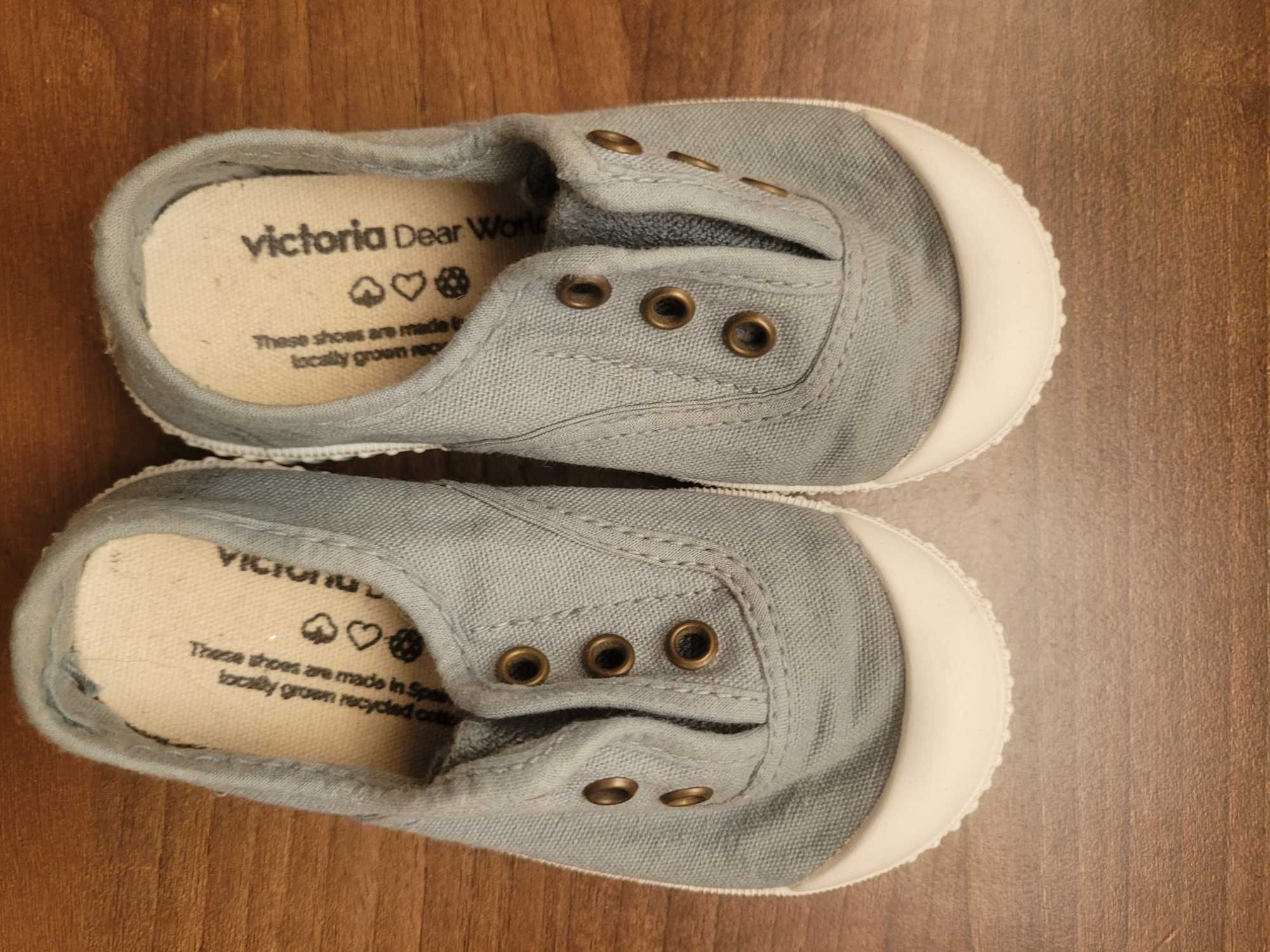Teniși Bleu Nube, Unisex din Bumbac Organic, Victoria