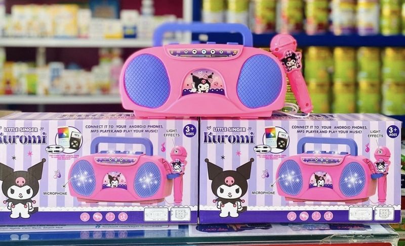 Касетофон Куроми с MP3 Player микрофон и Bluetooth играчка Kuromi