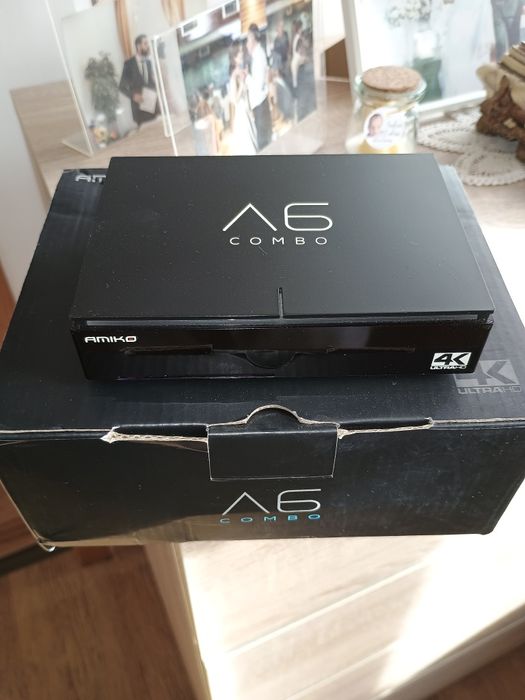 Amiko A6 combo 4k triplu tuner