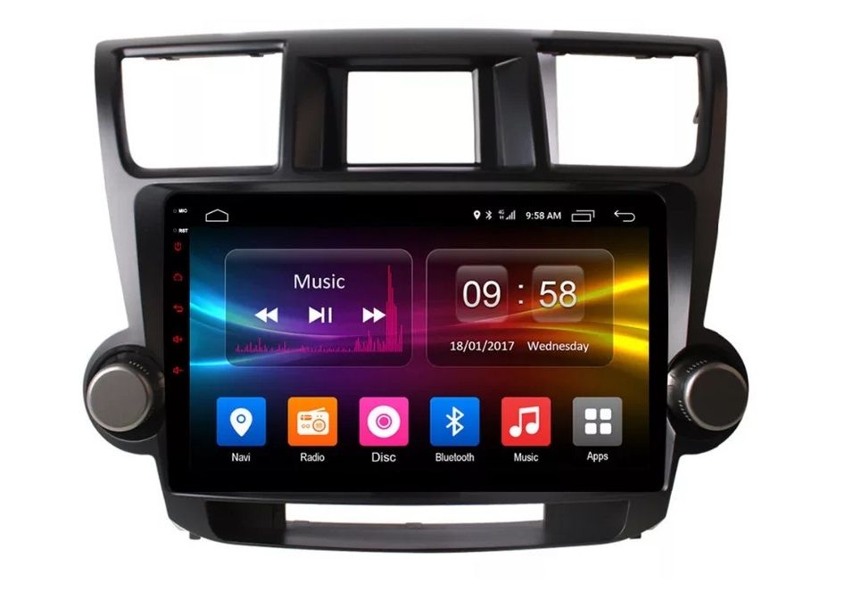 Navigatie Toyota Highlander ( 2009 - 2018 ) 4GB Camera Marsarier