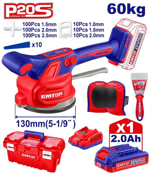 Kafel vibratori EMTOP / Вибратор для плитки EMTOP