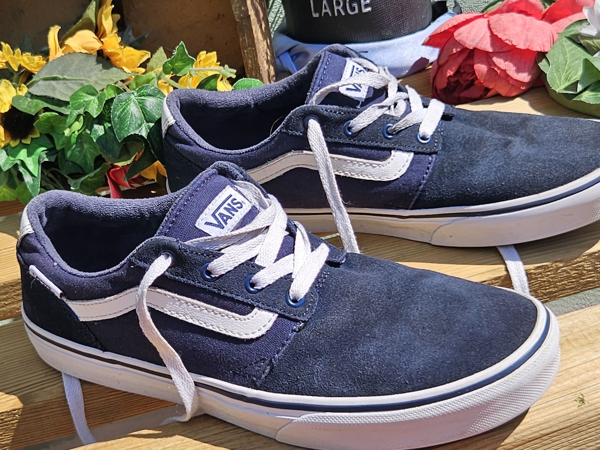 Vans кецове в синьо N37