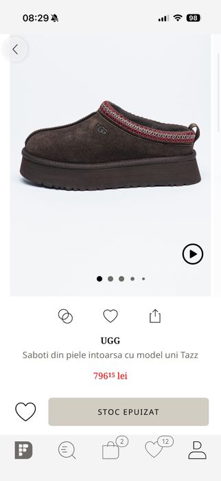 UGG tazz marimea 37 noi