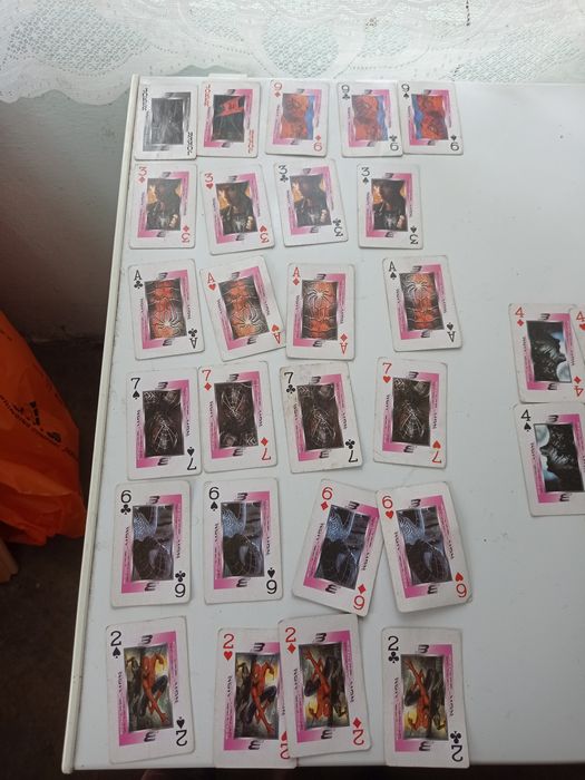 Cărți de joc/colecție Naruto/ Power Rangers/ Spiderman