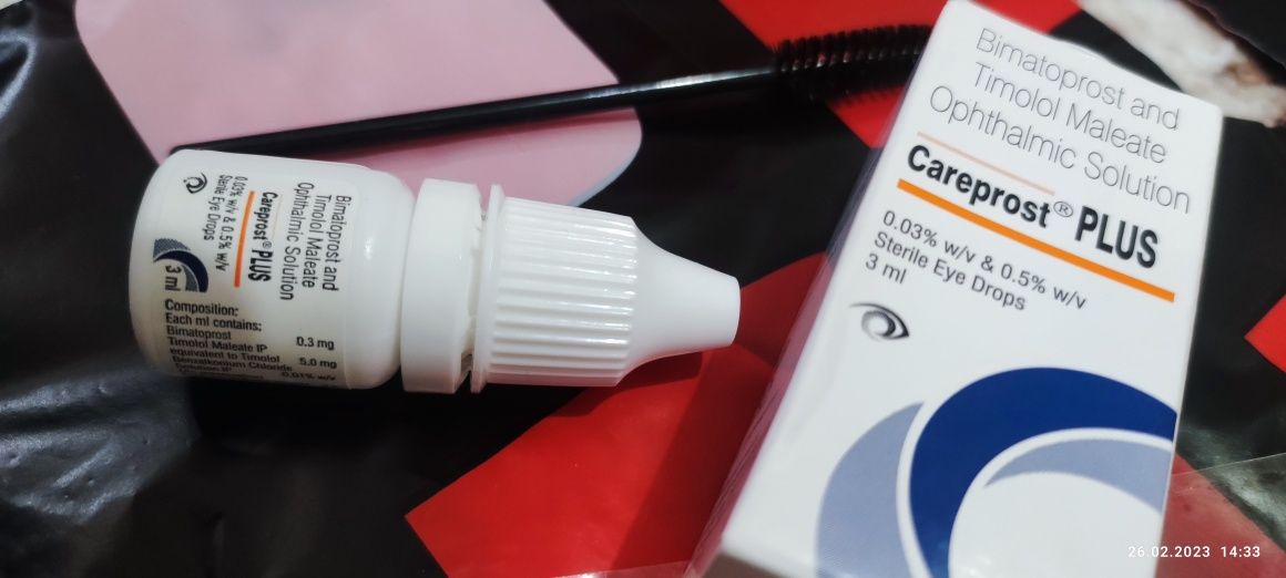 НОВАЯ ПАРТИЯ  Careprost Plus original VS Новое