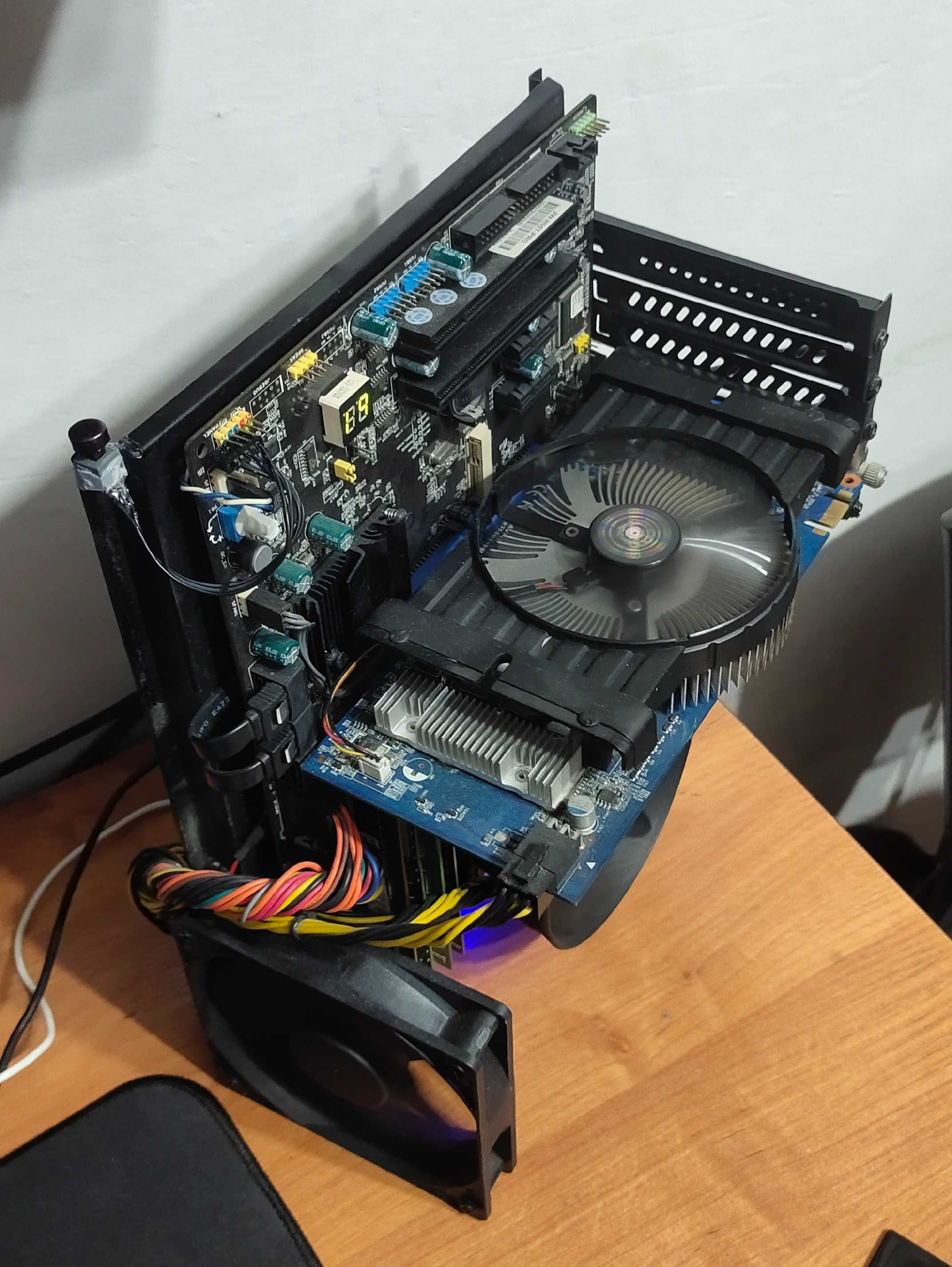 Компьютер 16gb на i7 Видеокарта 550 Ti в Открытом Стендовом Корпусе