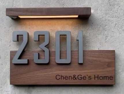 name plate, xona nomini yozib berish xizmati