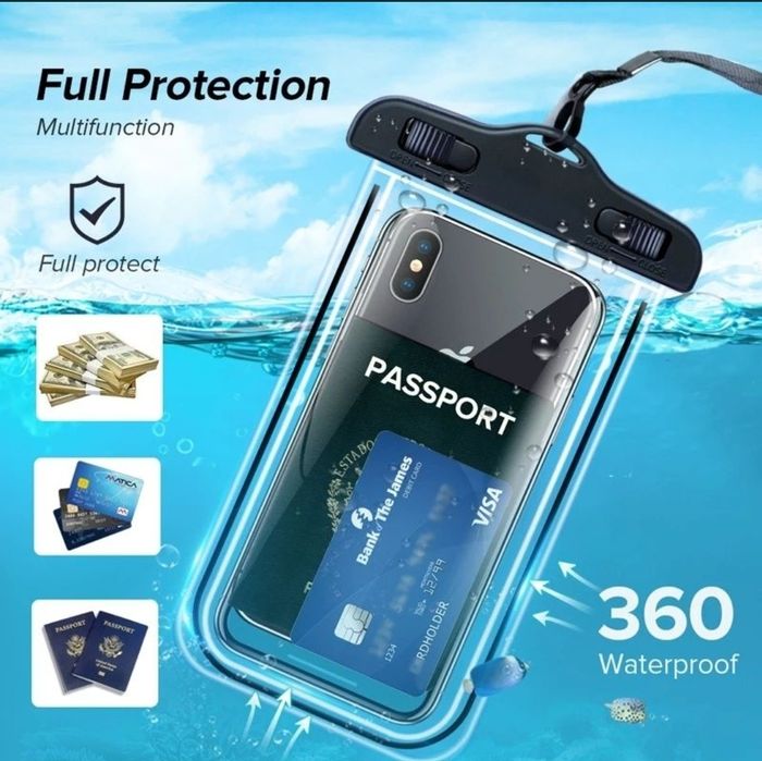 Vând husă universala water proof pentru telefon