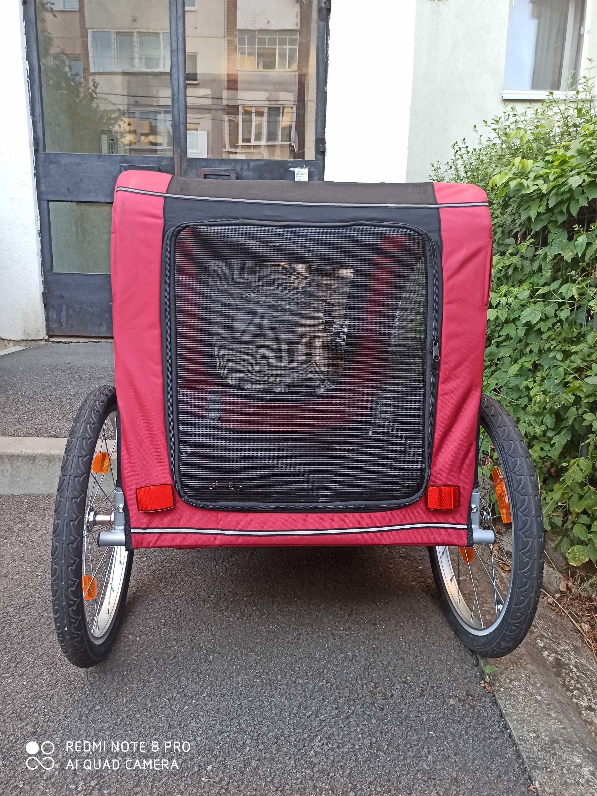 Remorcă Trixie pentru câini pentru bicicletă.