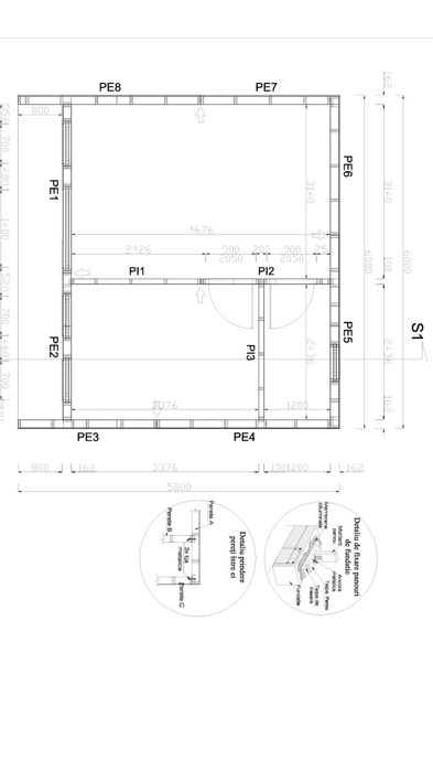 casa modulara din lemn 6800€