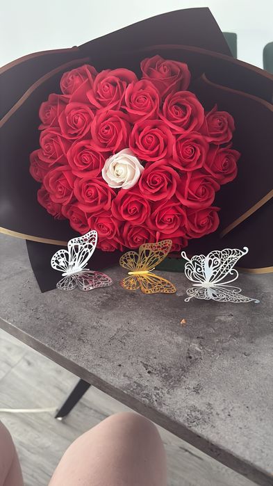 Buchet de trandafiri din sapun