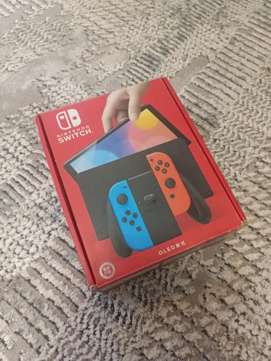 Switch OLED  полный комплект, отличное состояние