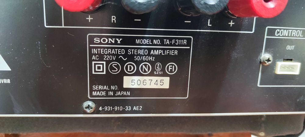 Amplificator Audio Sony TA-F311R Statie Audio