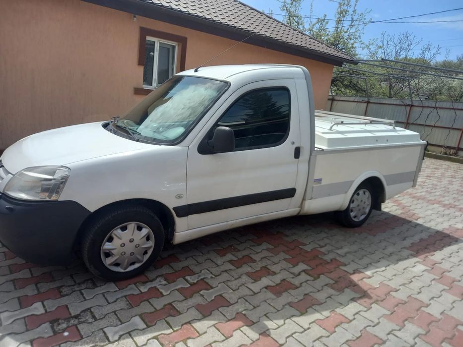 Peugeot Partner autoutilitara 2 locuri+marfa 2007 1.6HDi 90 CP E4 AC, Proprietar