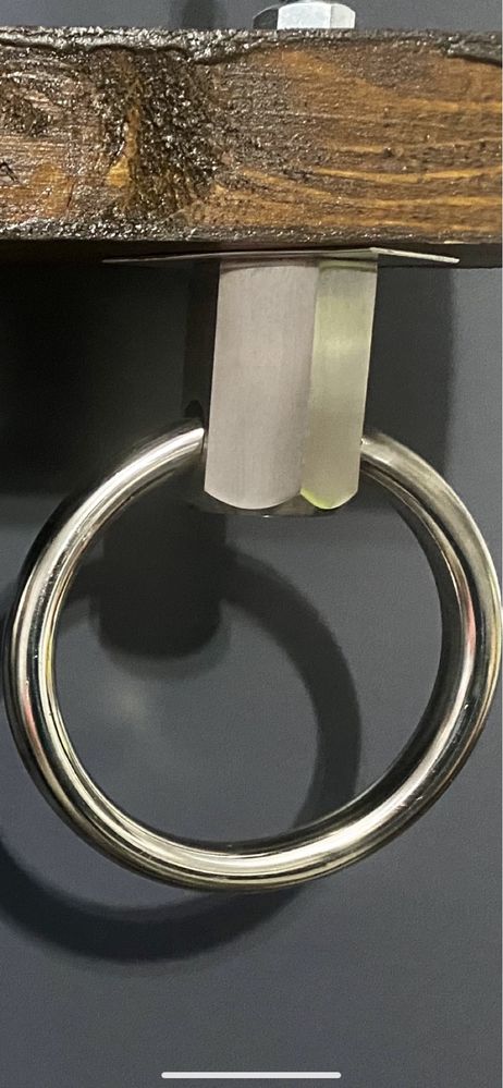Manere/ inele cavou inox brut