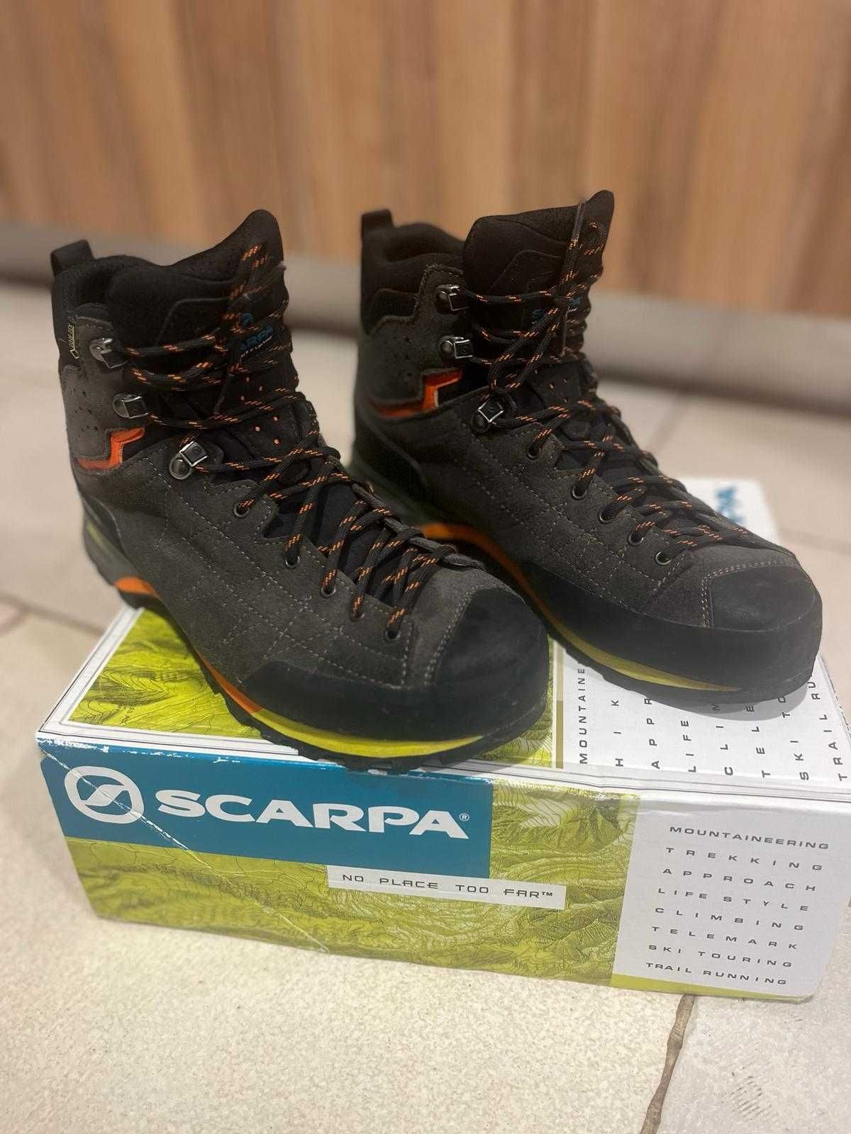 Bocanci trekking Scarpa Zodiac Plus Gtx 42.5 (buni pentru 41.5-42)