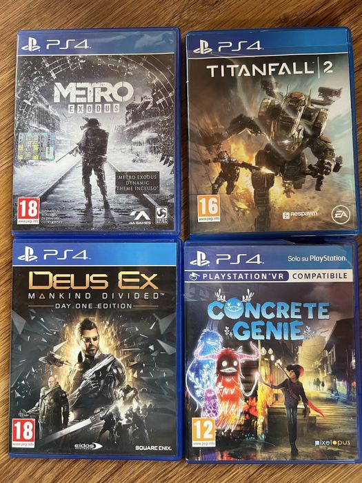 Игри за ps4 - цена 20 лв