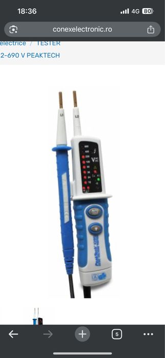 Multimetru Peakteach