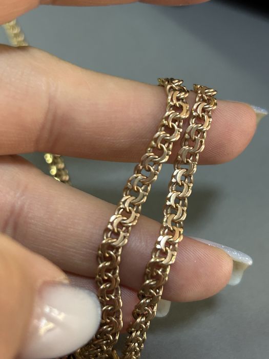 Цепочки красное золото 585